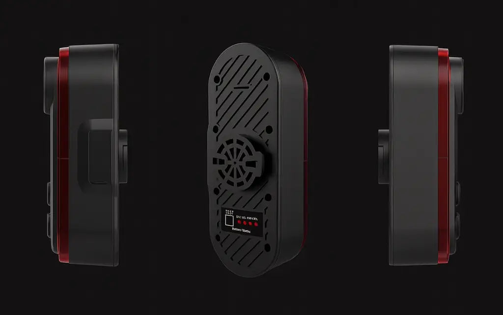 Smart Rücklicht mit integrierter Full-HD-Kamera